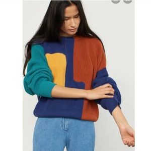 Mara Hoffman Avery Coloeblock Sweater